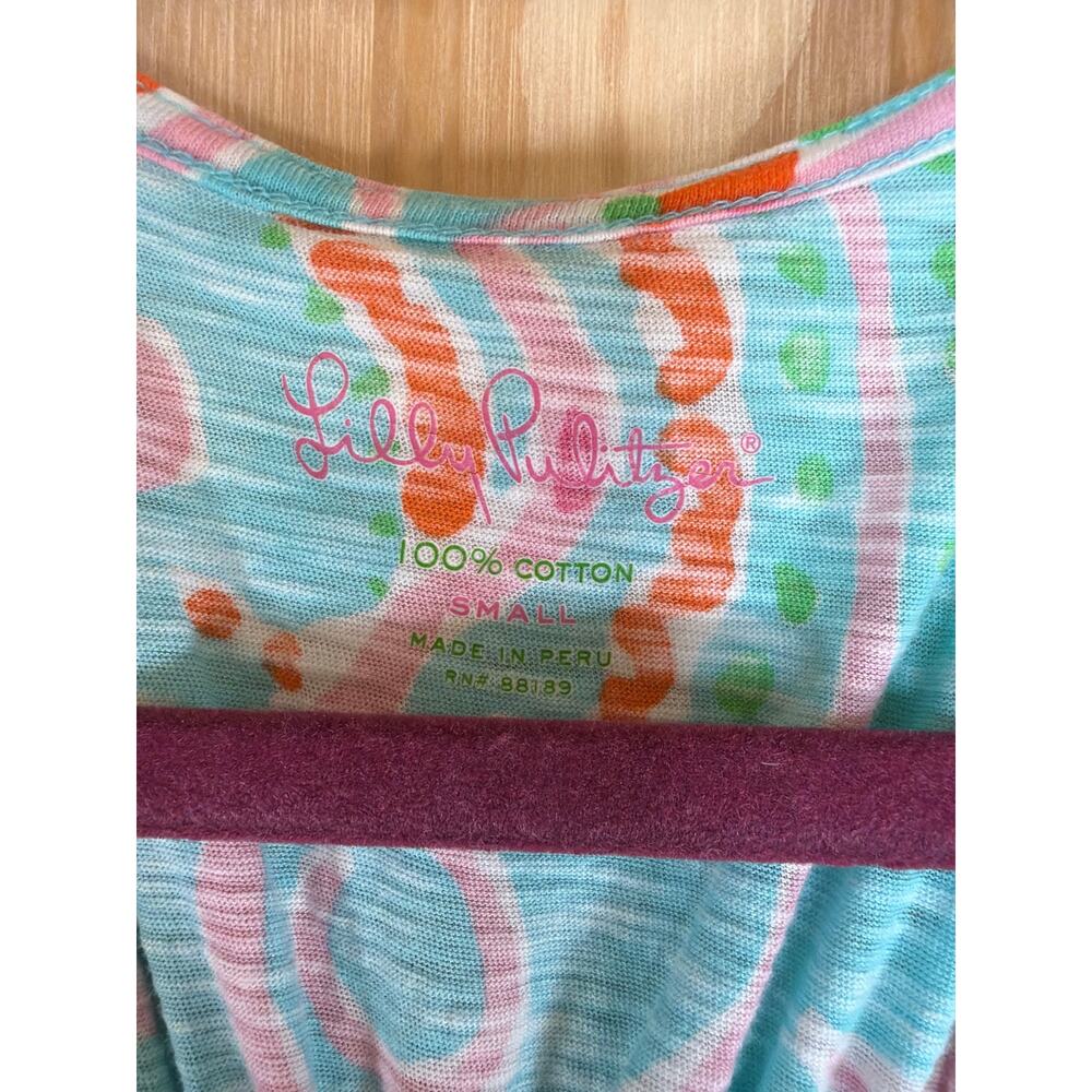 Lilly Pulitzer Mills Maxi Dress Jellies Be Jammin Pink Jellyfish Small Resort - Picture 4 of 8
